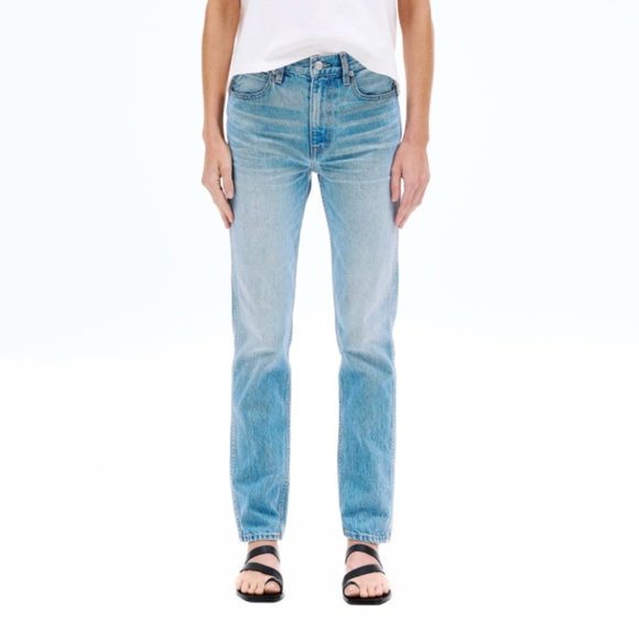US 25 - NEW NWOT Slvrlake Virginia Slim Jeans - Picture 1 of 6